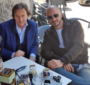 Aperitivo a Roma per Bigiotti e Vaporidis