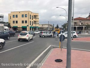 Viterbo - Incidente sulla Teverina