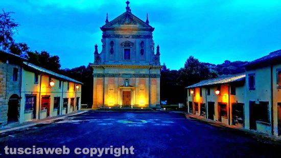 Il santuario della Madonna del Ruscello a Vallerano 