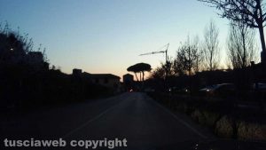 Viterbo - Via Faul al buio
