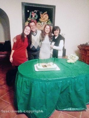Patrizia Pannucci e la sua famiglia