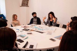 Anna Raimondo durante il workshop