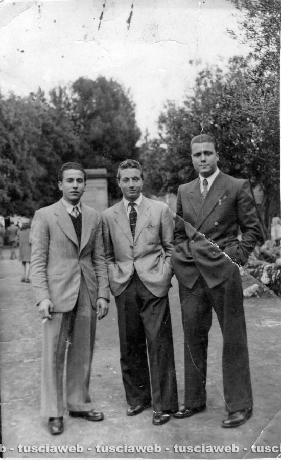 Fulvio Cappelli, Vladimiro Ricci e Antonio Passarelli a Pratogiardino