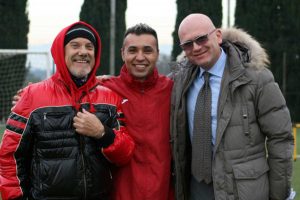 Sport - Calcio - Monterosi - Da sinistra: Capponi, Matuzalem e Conte
