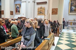 Viterbo - I funerali del regista Giorgio Capitani