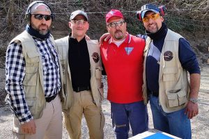 Sport - I tiratori dello Shooting club Vasanello e del Monkey shooting club