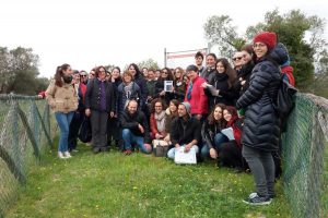 Gl studenti dell'Unitus a Tarquinia