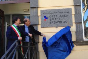 L'inaugurazione della casa della salute di Bagnoregio