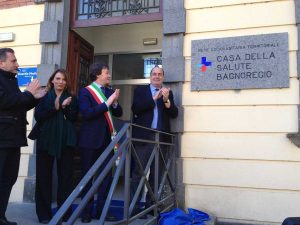 L'inaugurazione della casa della salute di Bagnoregio