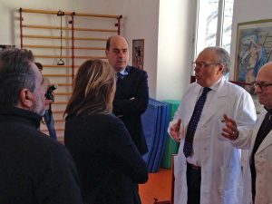 L'inaugurazione della casa della salute di Bagnoregio