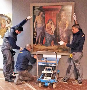 La Madonna col Bambino di Mantegna al Museo civico