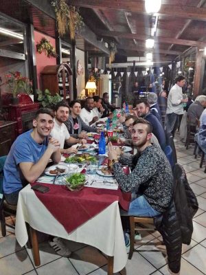 La cena di fine anno della Favl basket