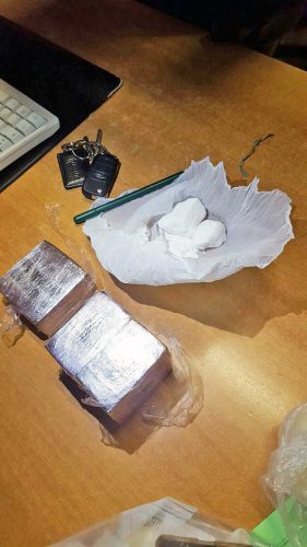 Tarquinia - Il materiale sequestrato dai carabinieri 