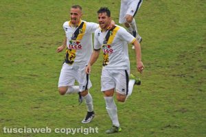 Sport - Calcio - Viterbese - Mickael Varutti e Mirko Miceli