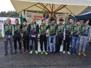 I bikers viterbesi a Rocca Priora
