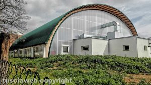 Viterbo - La palestra di Santa Barbara