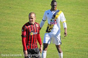 Sport - Calcio - Viterbese - Il match contro il Pro Piacenza - Jallow