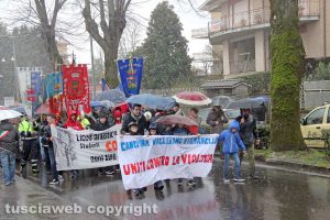 Vignanello - Vallerano - Il corteo antiviolenza