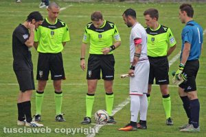 Sport - Calcio - Il derby tra Flaminia e Monterosi