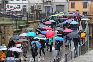 Vignanello - Vallerano - Il corteo antiviolenza