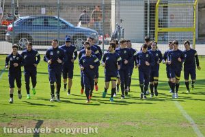 Sport - Calcio - Viterbese - L'allenamento di ieri