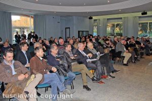Viterbo - L'incontro del centrodestra alle Terme dei Papi