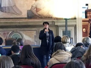 Viterbo - Gli studenti gemellati in Sala Regia 