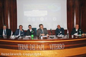 Viterbo - L'incontro del centrodestra alle Terme dei Papi