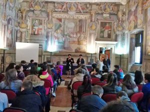 Viterbo - Gli studenti gemellati in Sala Regia