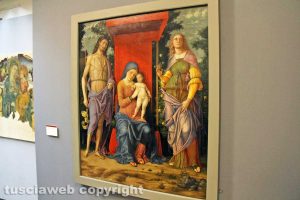 Viterbo - Mantegna - Madonna con Bambino e Santi al Museo civico