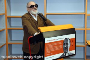 Viterbo - Consorzio Biblioteche - L'inaugurazione della sala Rossellini - Paolo Pelliccia