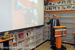 Viterbo - Consorzio Biblioteche - L'inaugurazione della sala Rossellini - Zingaretti