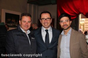 Andrea De Simone con Domenico Merlani e Daniele Sabatini