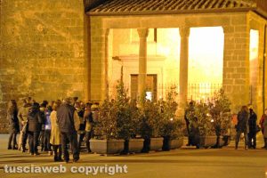Femminicidio-suicidio a Orte - La veglia in ricordo di Silvia Tabacchi nella chiesa di santa Maria assunta a Vasanello