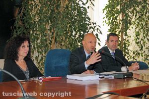 La conferenza stampa in rettorato