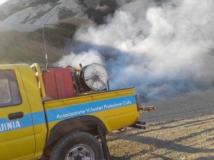 Aeopc Tarquinia in azione a Montericcio
