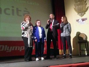 L'atleta Martina Casagrande, seconda da sinistra