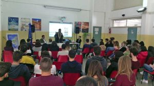 L'imam con gli studenti