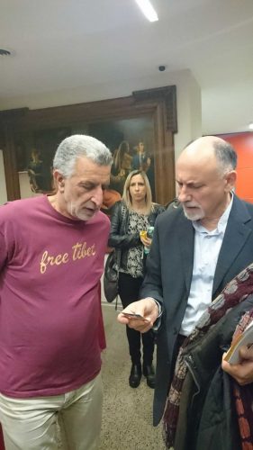 Luciano Dottarelli e Renato Accorinti