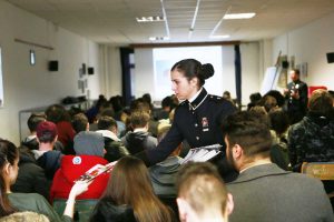Viterbo - L'incontro dell'esercito all'Orioli