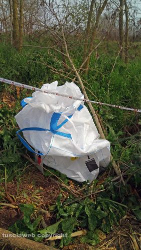 Viterbo - L'isola ecologica in strada Cassia nord