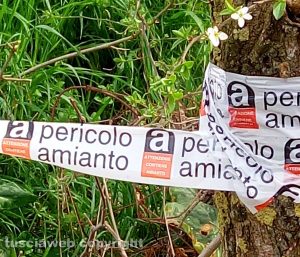 Viterbo - L'isola ecologica in strada Cassia nord