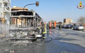 Vigili del fuoco - Il bus incendiato