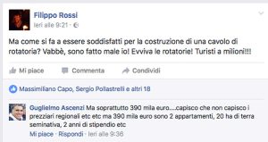 Viterbo - Il post di Filippo Rossi sulle rotatorie