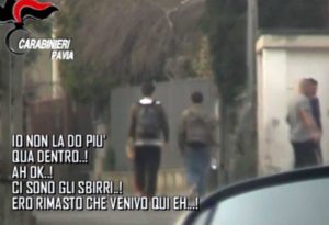 Vigevano - L'operazione dei carabinieri