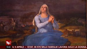 Il servizio del Tg2 sulla mostra alla National Gallery con la Pietà di Sebastiano del Piombo