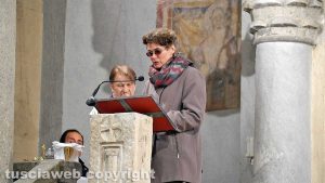 Femminicidio-suicidio a Orte - I funerali di Silvia Tabacchi a Vasanello - La zia Caterina