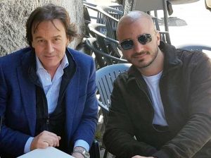 Aperitivo a Roma per Bigiotti e Vaporidis
