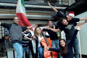Montefiascone - Gli studenti dell'Iiss Dalla Chiesa