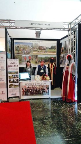 La città di Gallese al Marathon village di Roma